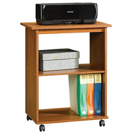 2-Shelf Utility Cart with Casters